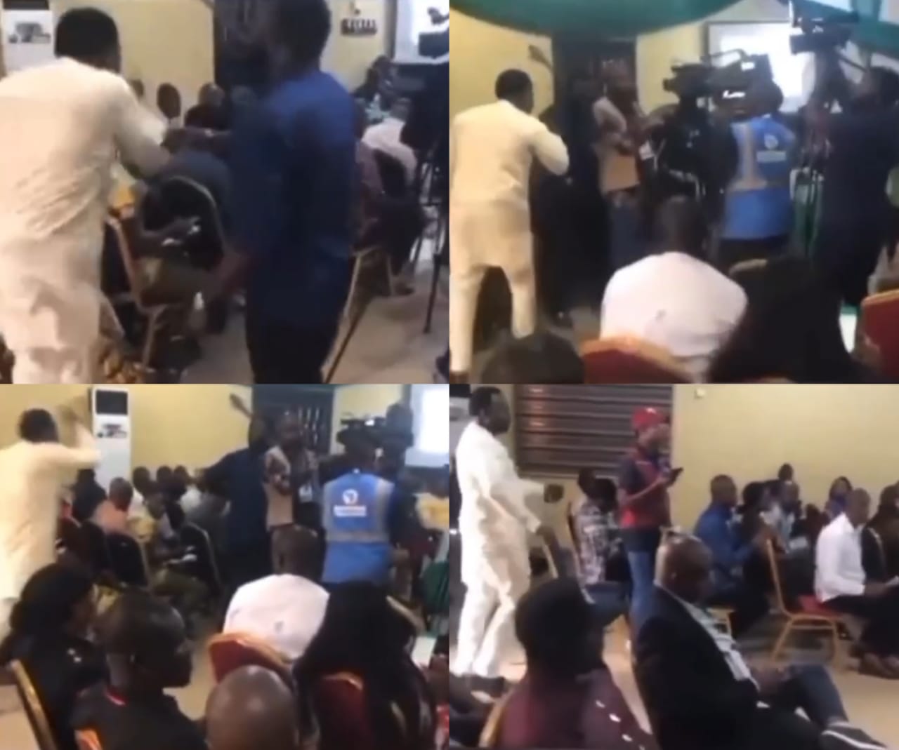 Labour party chairman in Rivers state contests the state presidential election results presented from Obio-Akpor local government area that made Tinubu win (video)
