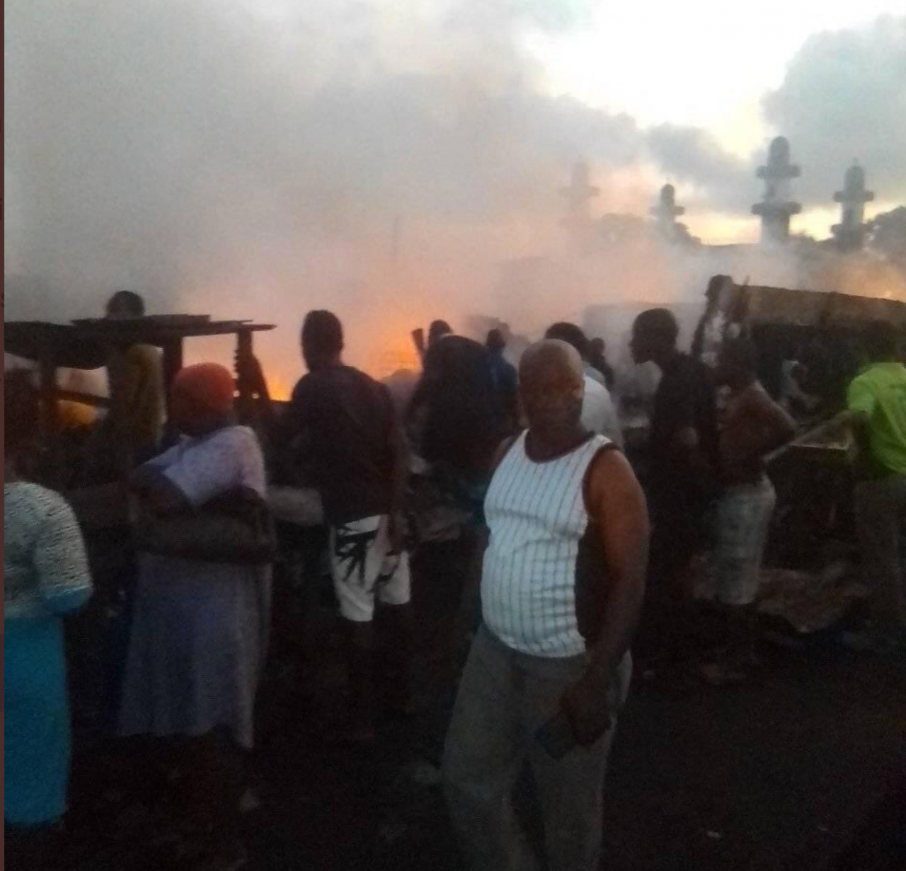 Update: Police begin investigation into suspected arson at Akere market