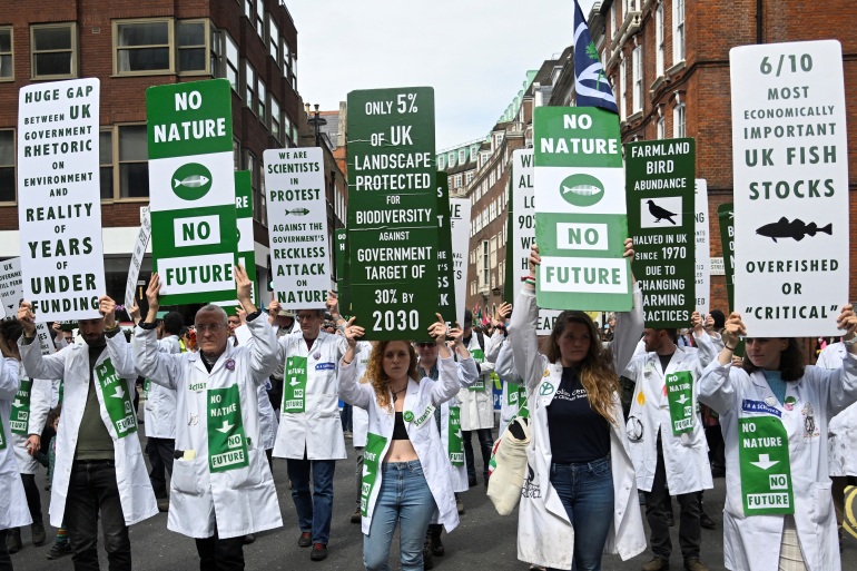 Extinction Rebellion protest