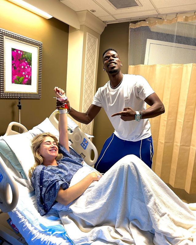 Footballer, Paul Pogba welcomes third child with his wife Zulay Pogba