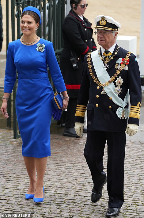 Kings and Queens from around the world attend King Charles