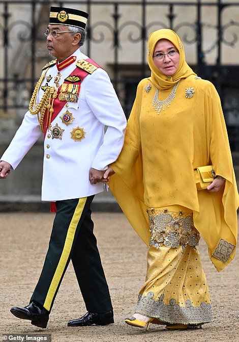 Kings and Queens from around the world attend King Charles