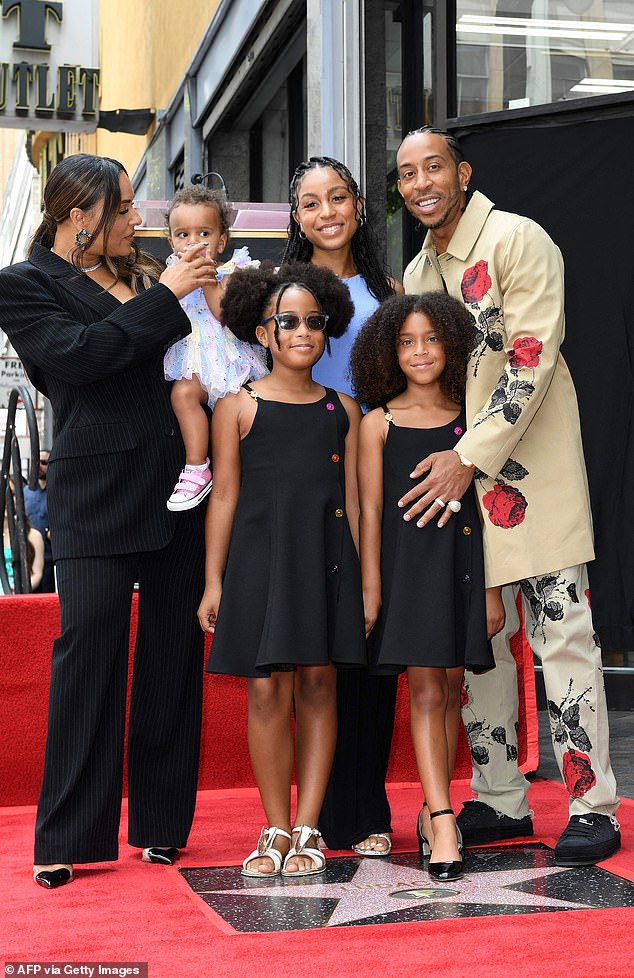 Rapper and actor, Ludacris receives a star on the Hollywood Walk of Fame with 
