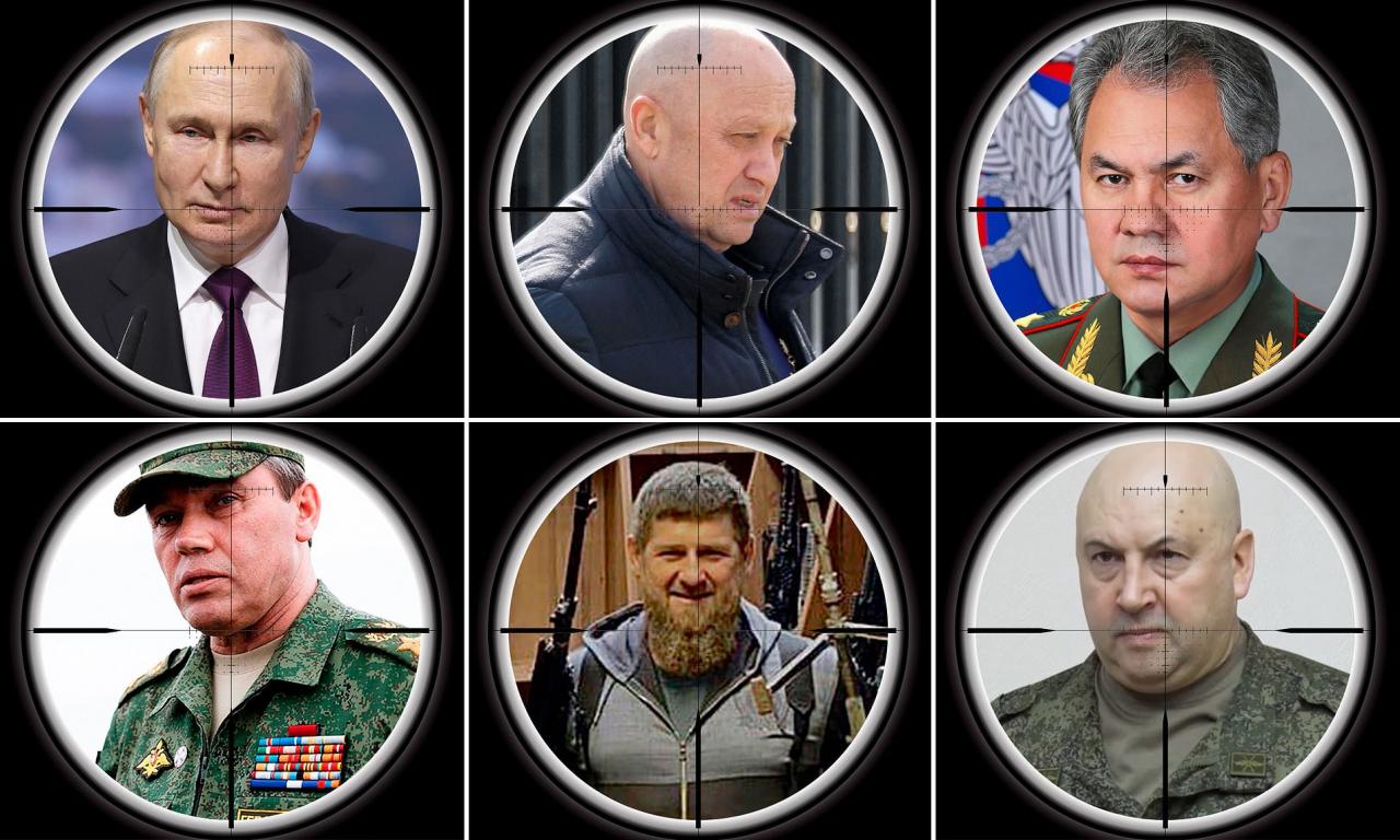 Ukraine admits it is looking to kill president Putin and other senior�Russian�figures