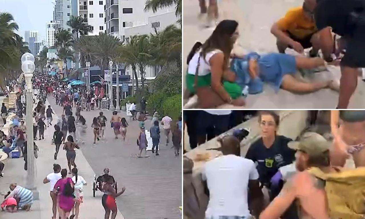 At least nine people wounded in Memorial Day mass shooting at Florida beach (video)
