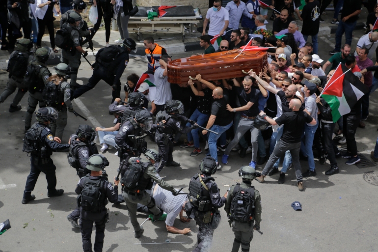 Shireen Abu Akleh's funeral