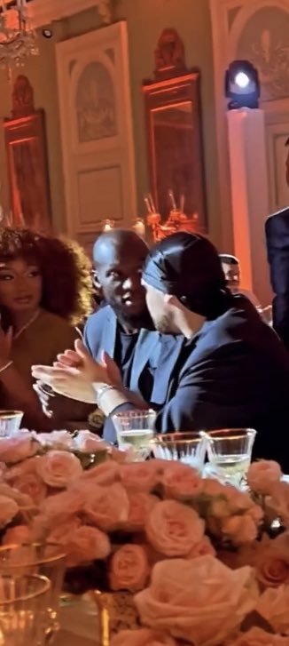 Chelsea striker, Romelu Lukaku sparks dating rumours with  Megan Thee Stallion as they spotted at his teammate Lautaro Martinez?s wedding (video)