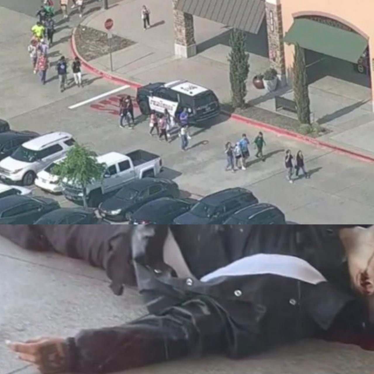 Moment Gunman kills 8 and injures 7 at Texas mall (graphic photos/video)
