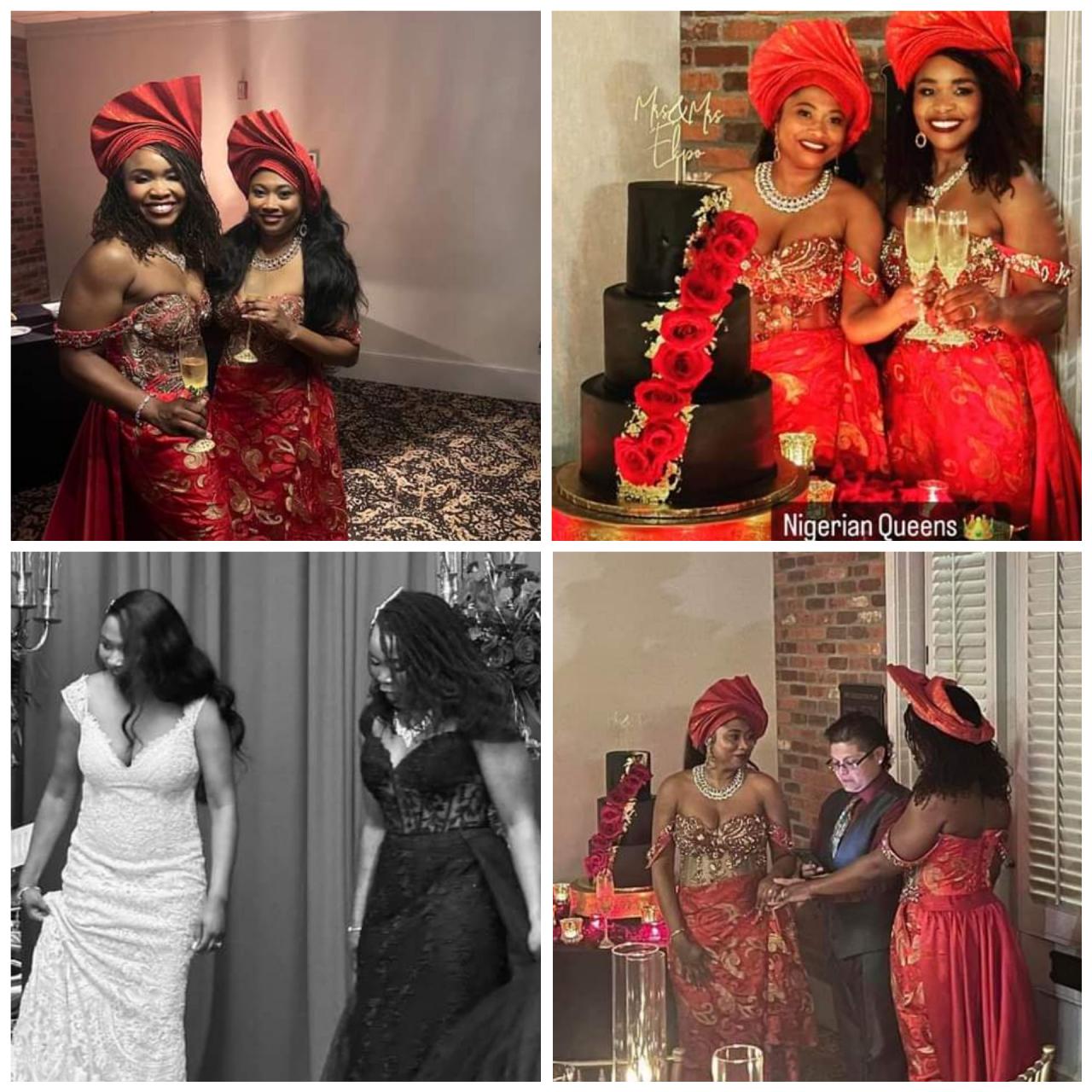 Nigerian lesbian couple gets married in the U.S.