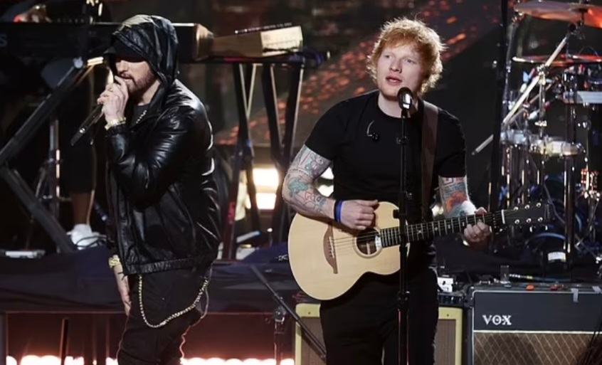 Singer, Ed Sheeran says Eminem