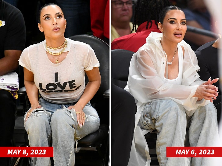 Kim Kardashian is not dating any Lakers star despite courtside playoff seats