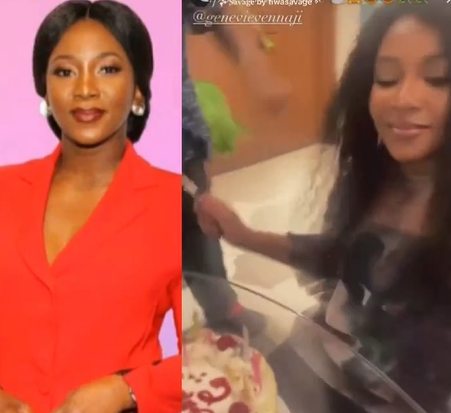 Actress Genevieve Nnaji celebrates her birthday with her friends and loved ones (video)
