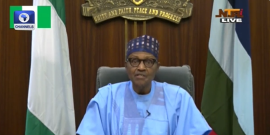I am confident that I am leaving office with Nigeria better in 2023 than in 2015 - President Buhari says as he gives his farewell speech (videos)