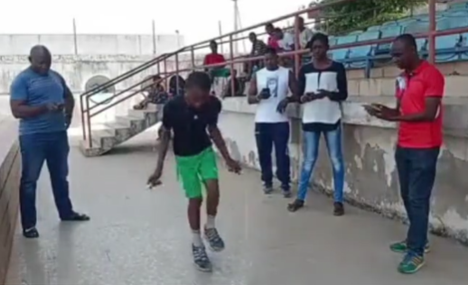 Nigerian pupil declared Guinness World Record holder for most skips on one foot (video)