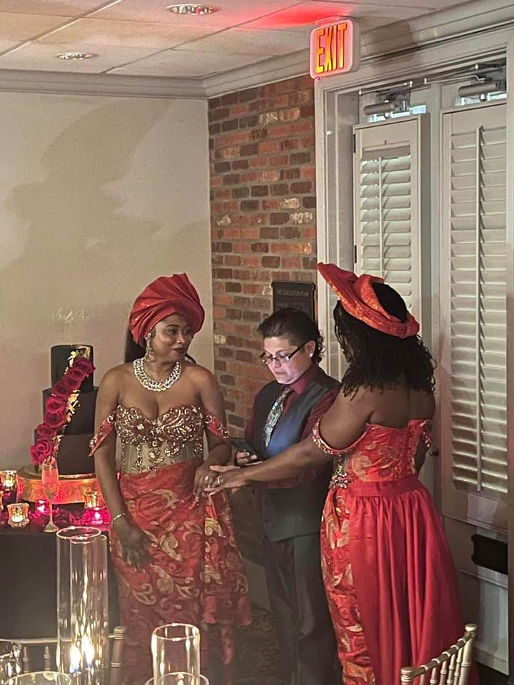 Nigerian lesbian couple gets married in the U.S.