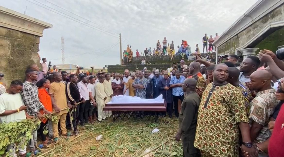 Actor Murphy Afolabi laid to rest (photos/video)