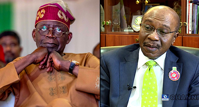 President Tinubu suspends Emefiele