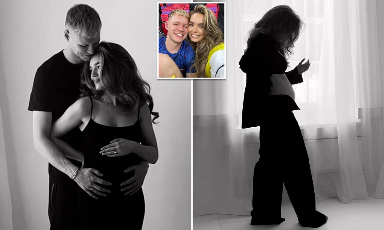 Arsenal goalkeeper, Aaron Ramsdale expecting first child with fianc�e Georgia Irwin