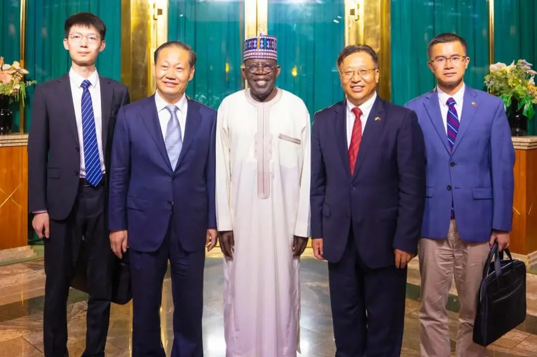 President Tinubu meets with Chinese Special Envoy  (photos)
