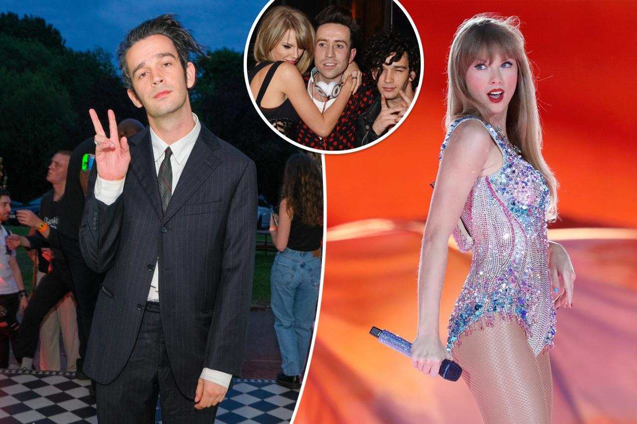 Taylor Swift and Matty Healy split after two months of dating