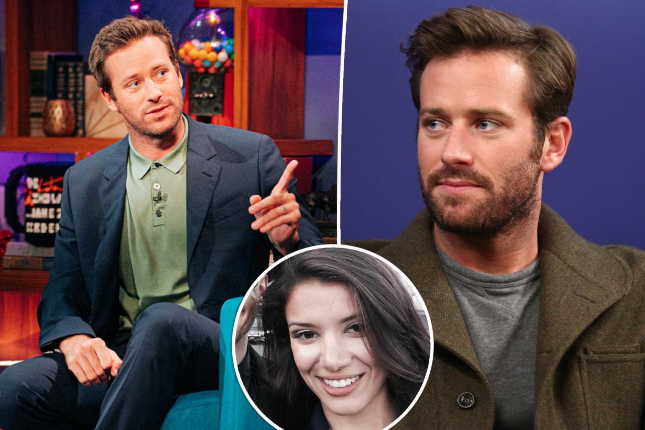 US actor,  Armie Hammer escapes criminal charges in LA r*pe case after two-year investigation