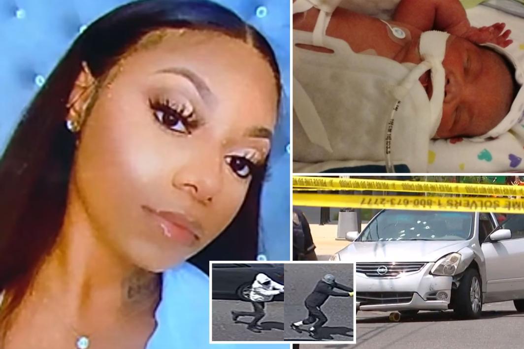 22 year old Pregnant model shot inside car, gives birth before dying of injuries