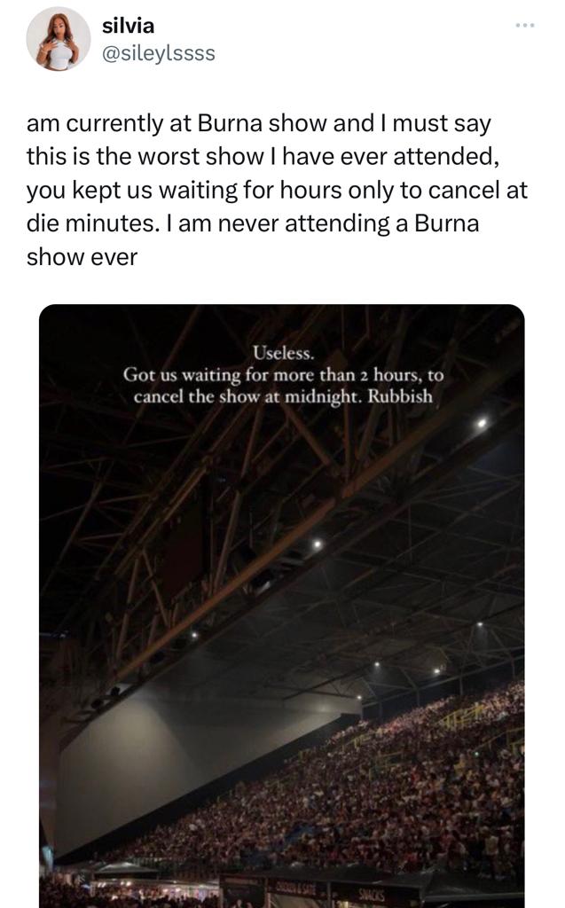 Burna Boy under fire for canceling show in Netherlands after keeping his fans waiting for hours