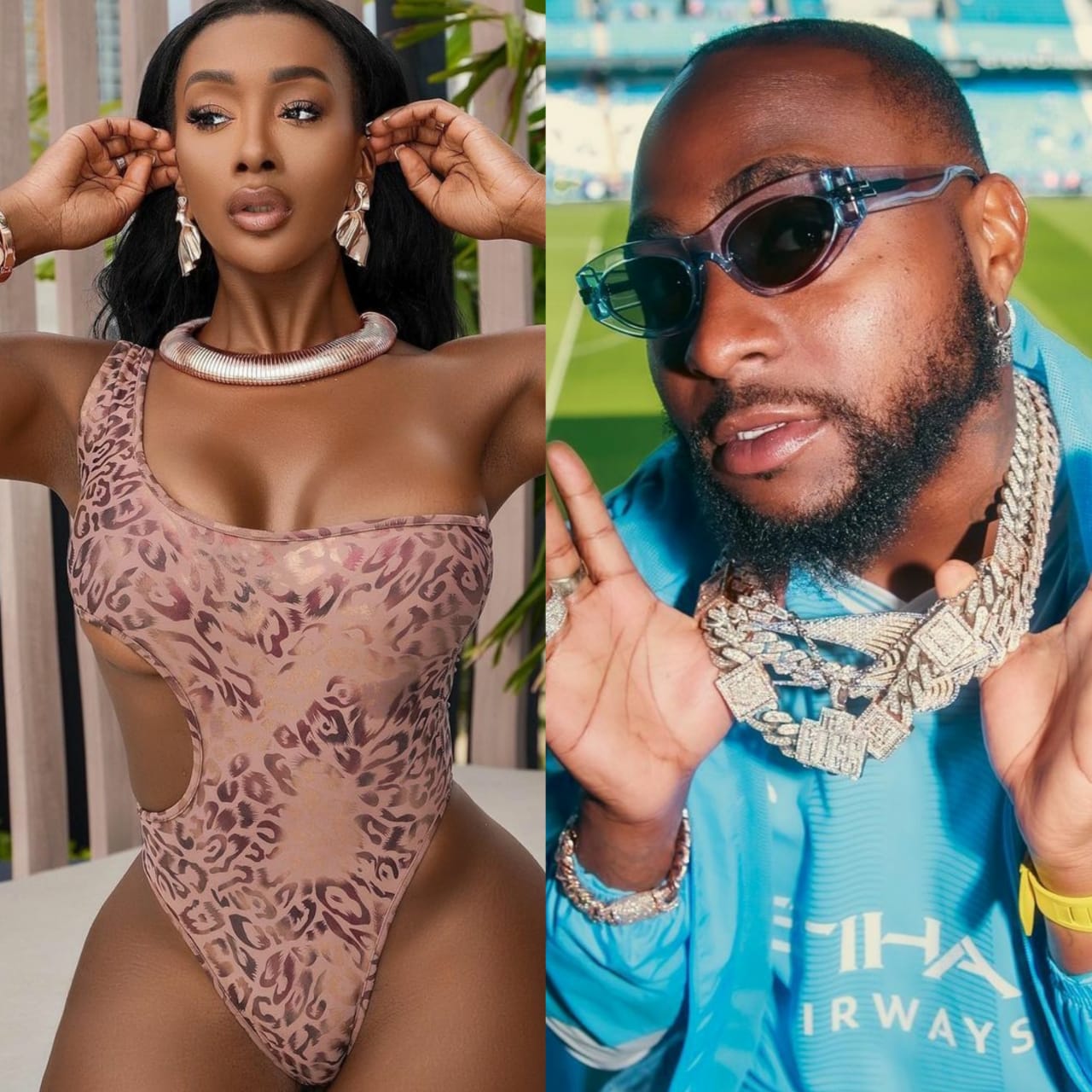 US-based entrepreneur, Anita Brown, who is claiming she is expecting a child with Davido shares a purported DM the singer sent to her saying they had r@w s3x