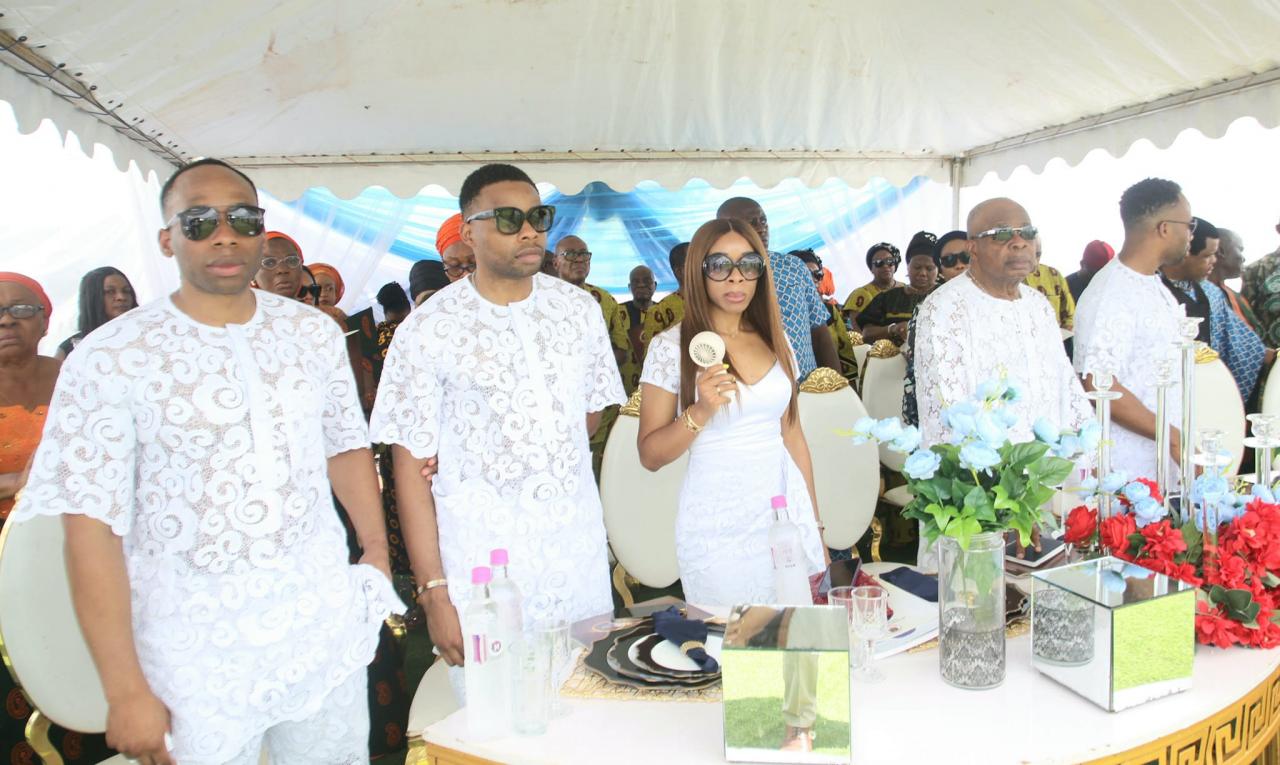 Photos from the funeral of wife of former Senate President Ken Nnamani