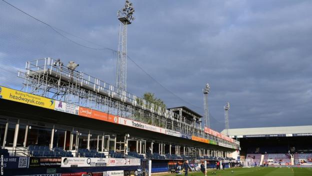A general view of a stand at Luton's Kenilworth Road