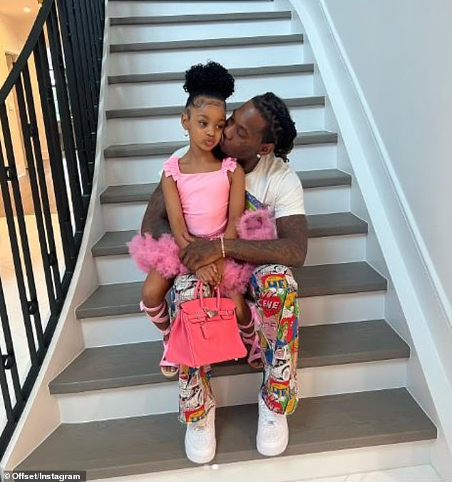 Cardi B and husband Offset give daughter Kulture a K Birkin bag for her fifth birthday (Photos)