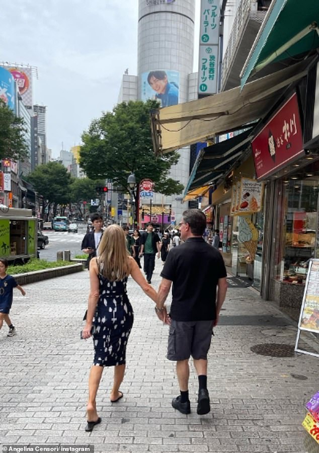 Rapper Kanye West finally meets his Australian in-laws on holiday in Tokyo with wife�Bianca�Censori (photos)