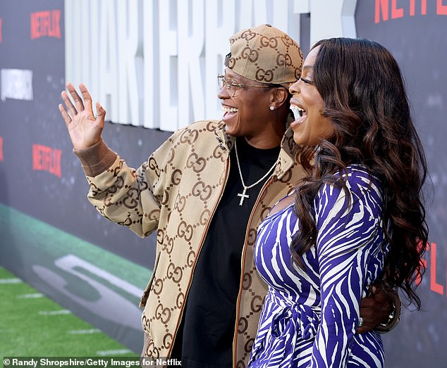 Actress Niecy Nash and her wife Jessica�Betts step out together for LA premiere of Quarterback (photos)