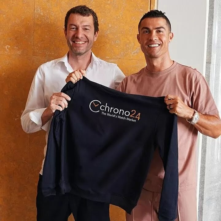 Cristiano Ronaldo invests as shareholder in online luxury watch marketplace