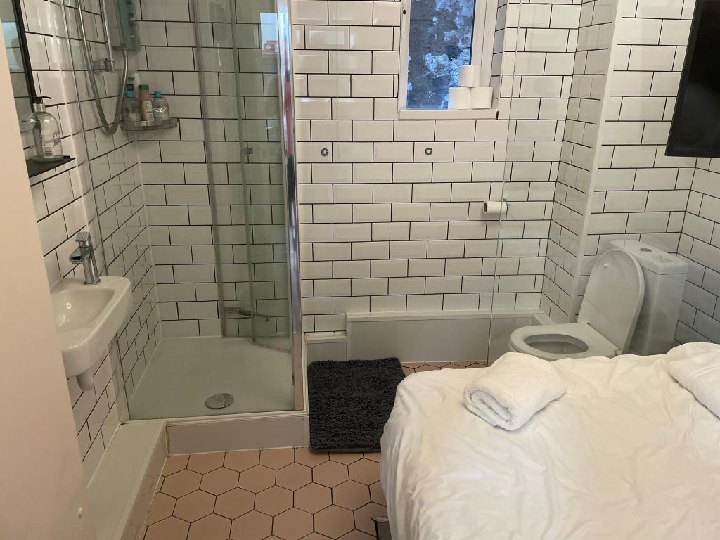 ?Airbnpee!? - University professor shares photo of UK apartment he rented with bed placed inside bathroom