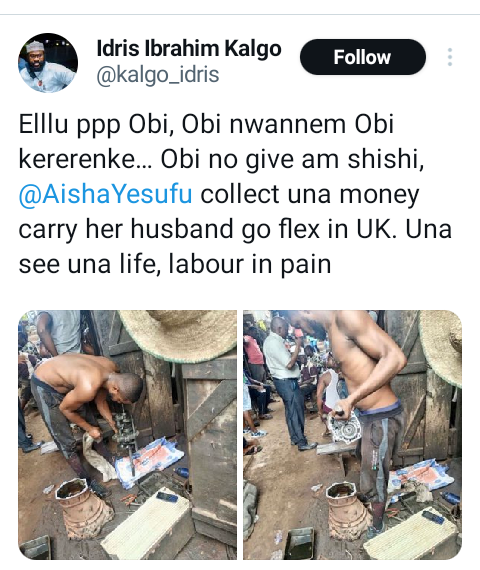 There is dignity in labour - Nigerians slam Twitter user for mocking and job-shaming popular Labour Party supporter, Eluu P