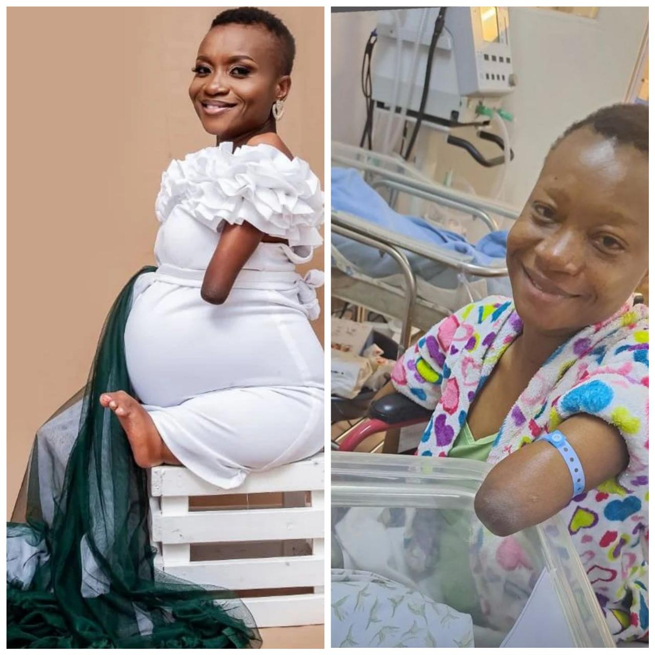 Zimbabwean woman born without limbs gives birth to her first child (video)