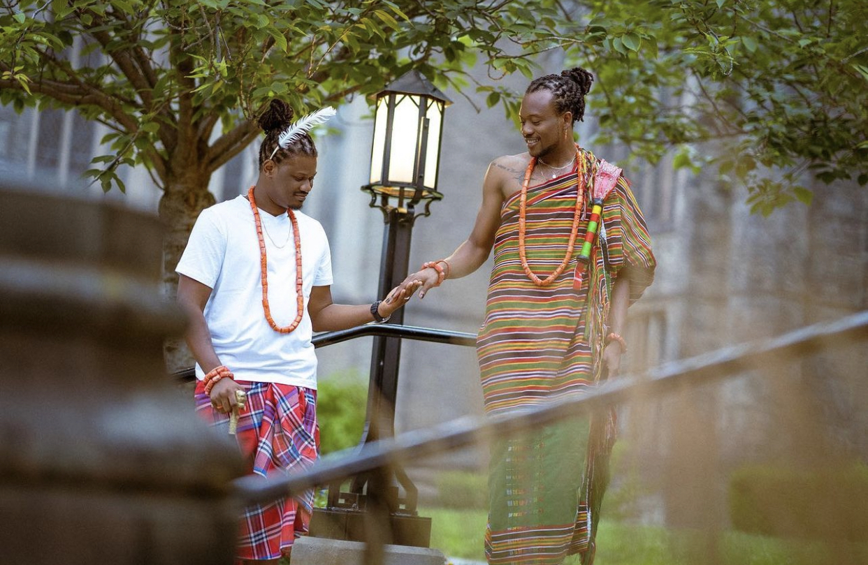 Canada-based Nigerian men release their pre-wedding photos as they set to walk down the aisle