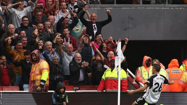 Joao Palhinha scores equaliser for Fulham