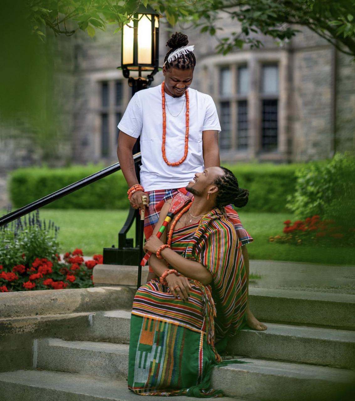 Canada-based Nigerian men release their pre-wedding photos as they set to walk down the aisle