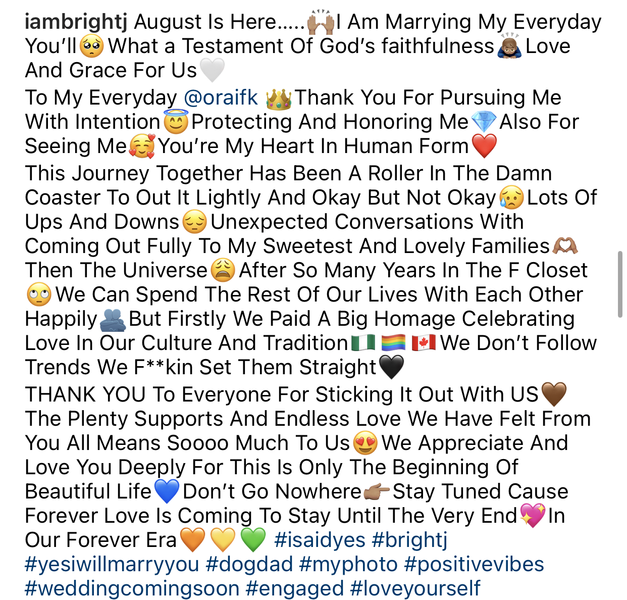 Canada-based Nigerian men release their pre-wedding photos as they set to walk down the aisle