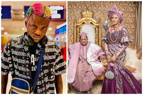 After King na King - Portable seemingly confirms his romantic affair with late Alaafin of Oyo?s wife, Queen Dami (video)