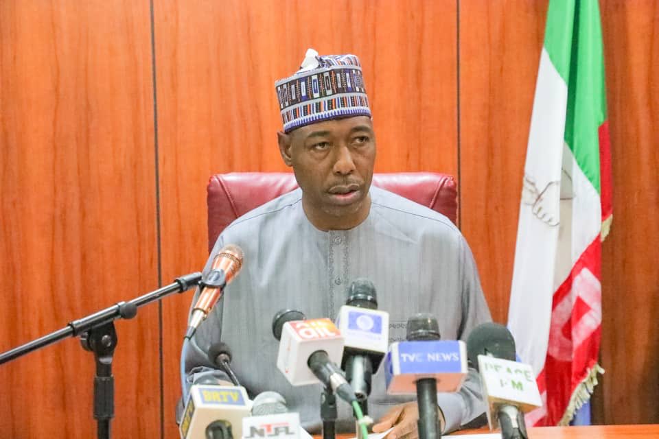 Giving out palliatives is not solution to food insecurity ? Governor Zulum