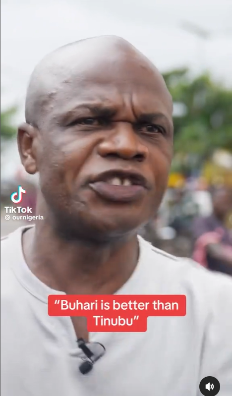 Buhari is better than Tinubu - Nigerians cry out as rising cost of living bites