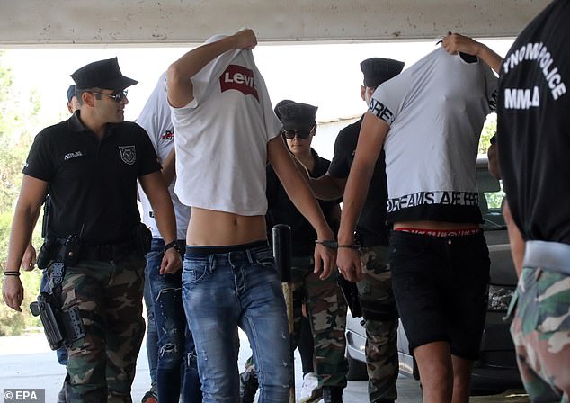 Five Israeli men are arrested for gang-r@ping a British tourist, 20 in Ayia Napa