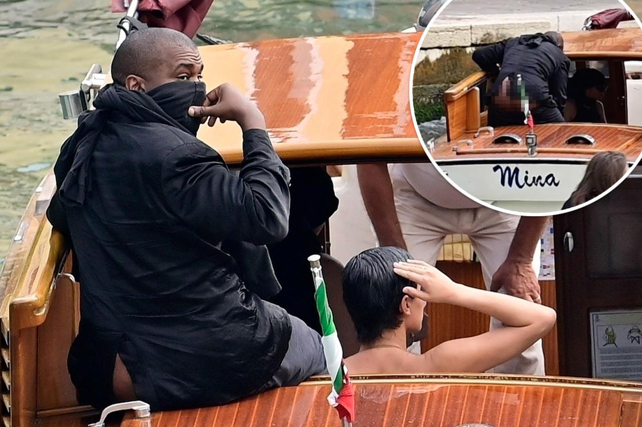 Kanye West and wife Bianca Censori  banned for life by boat rental company for indecent exposure�in�Italy
