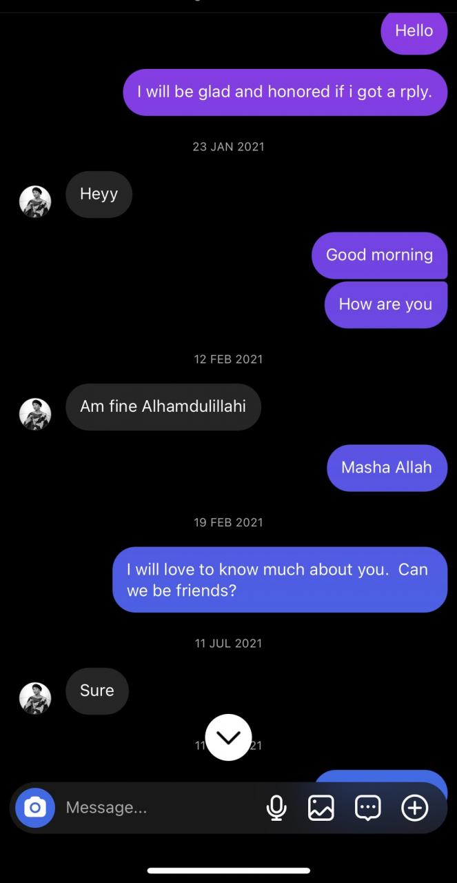 Nigerian man marries lady after sliding into her Instagram DM