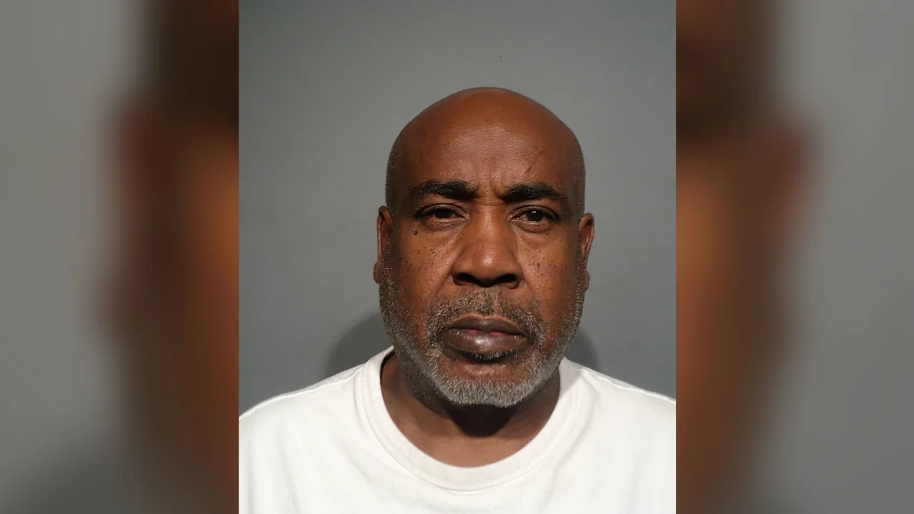 Las Vegas police department releases mugshot of suspect arrested in 1996 Tupac Shakur