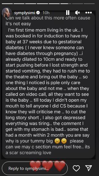 "Mothers should not feel guilty for choosing themselves and doing whatever they need" Simi reacts to Chimamanda