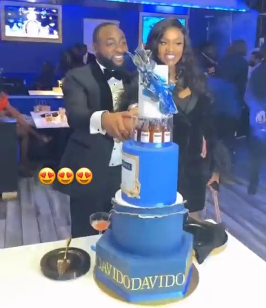 Videos from singer Davido?s 31st birthday dinner